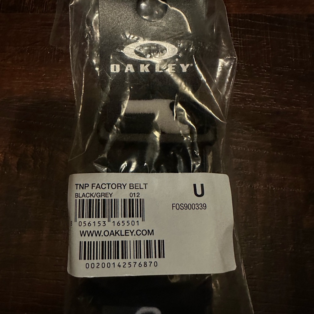 Oakley Bizhub Factory Belt Black/Grey